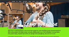 Desktop Screenshot of lennyburridge.com